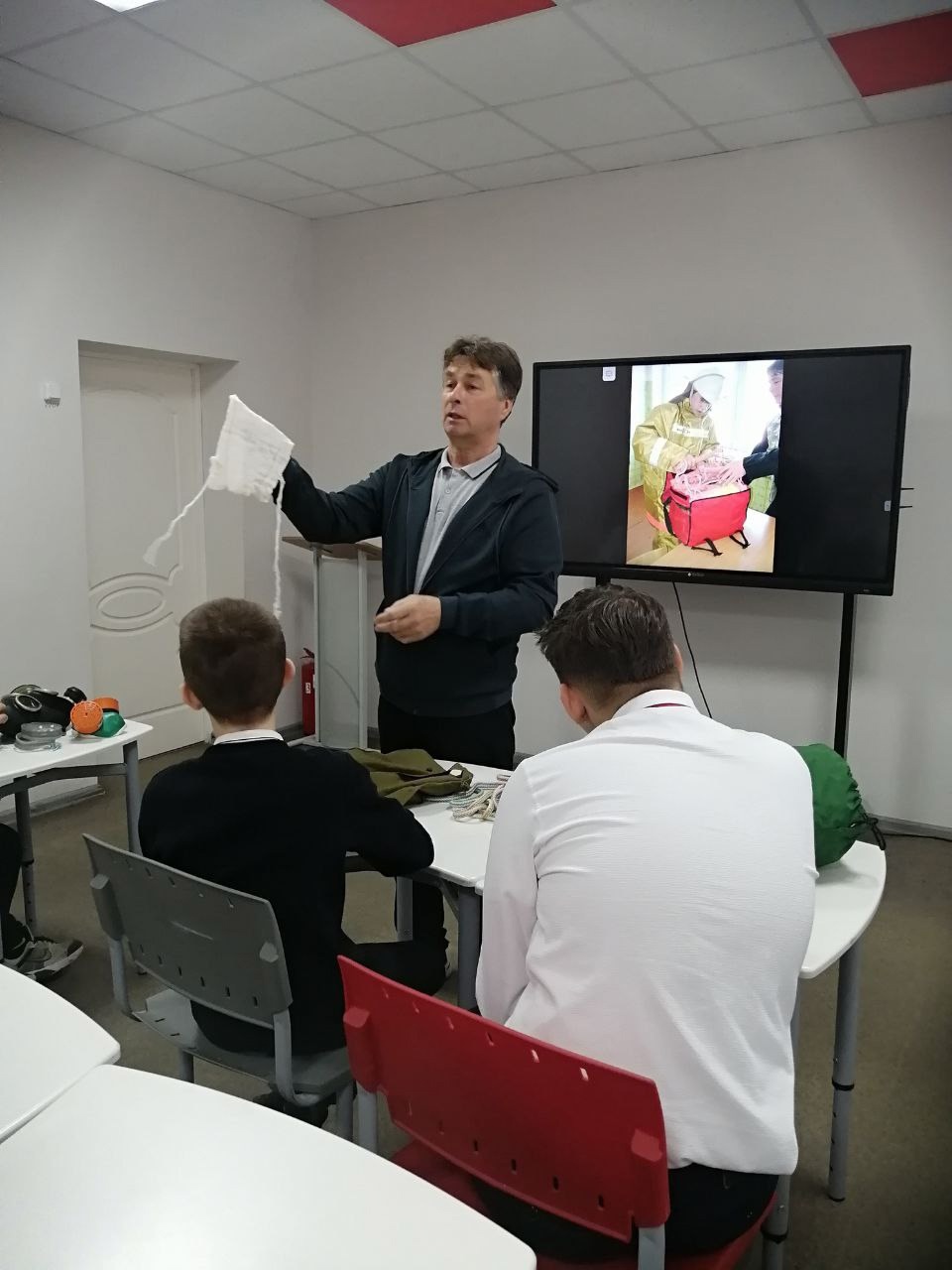 Урок &amp;quot;Пожарной безопасности&amp;quot;.